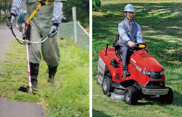 草刈り業務 イメージ